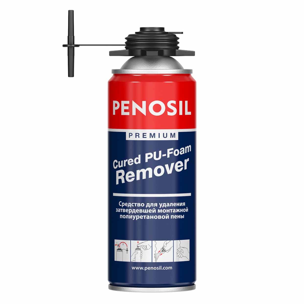 Penosil Cured Foam Remover очиститель застывшей монтажной пены, 340мл -  «Новый Дом» — Лаки, краски в Белгороде